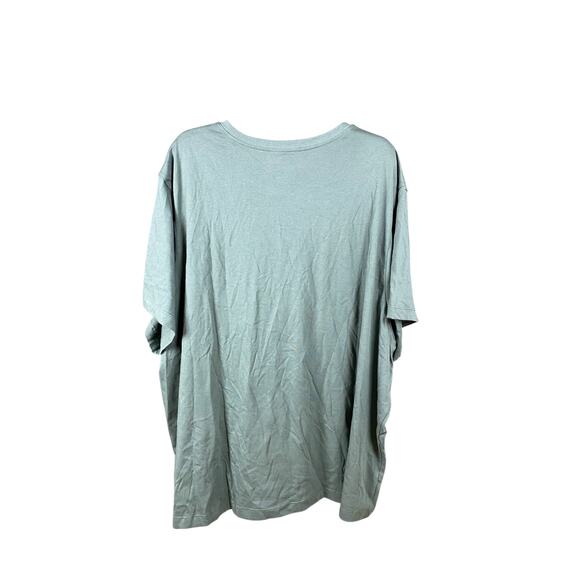 SKIMS Unisex Cotton Jersey T-Shirt 5X Teal Blue | Oversized Fit | New with Tags - Picture 4 of 6